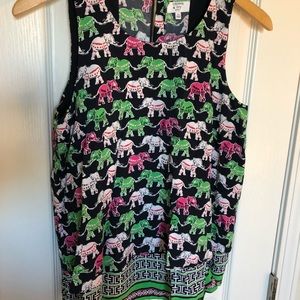 Crown & Ivy ELEPHANT dbl layer swing tank